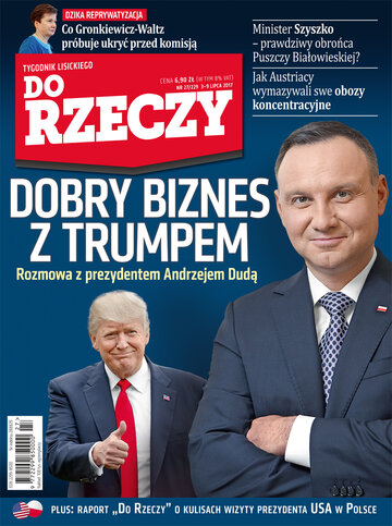 Okładka tygodnika „Do Rzeczy”, wydanie nr 27/2017 (229)