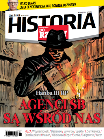 Okładka miesięcznika „Historia Do Rzeczy”, wydanie nr 2/2016 (36)