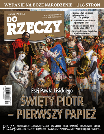 Okładka tygodnika „Do Rzeczy”, wydanie nr 51/2023 (558)