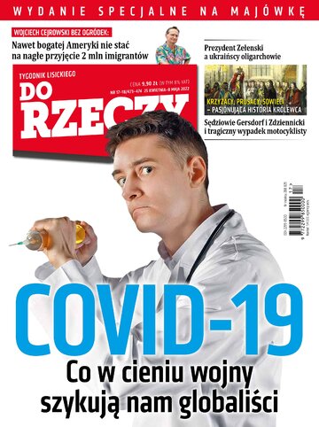 Okładka tygodnika „Do Rzeczy”, wydanie nr 17-18/2022 (473)