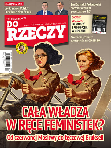 Okładka tygodnika „Do Rzeczy”, wydanie nr 51/2020 (404)