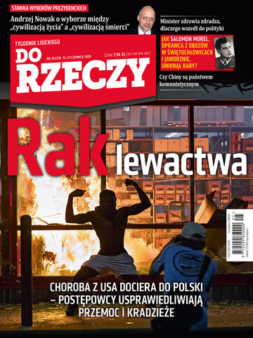 Okładka tygodnika „Do Rzeczy”, wydanie nr 25/2020 (378)