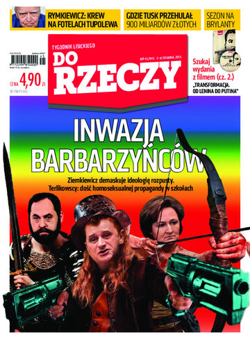 Okładka tygodnika „Do Rzeczy”, wydanie nr 45/2013 (45)