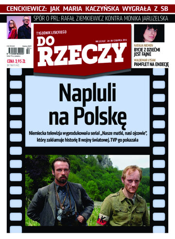 Okładka tygodnika „Do Rzeczy”, wydanie nr 22/2013 (22)