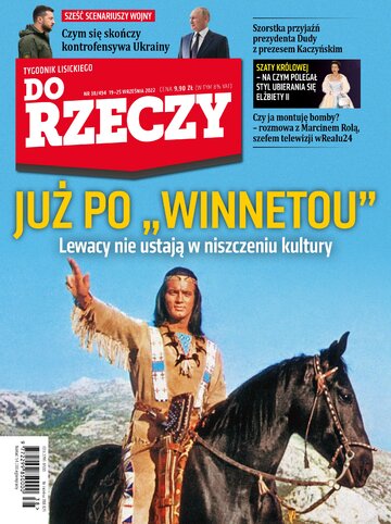 Okładka tygodnika „Do Rzeczy”, wydanie nr 38/2022 (494)