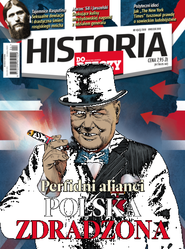 Okładka miesięcznika „Historia Do Rzeczy”, wydanie nr 4/2018 (62)