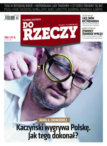 Okładka tygodnika „Do Rzeczy”, wydanie nr 12/2013 (12)