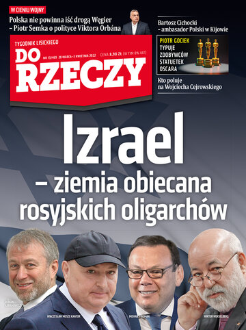 Okładka tygodnika „Do Rzeczy”, wydanie nr 13/2022 (469)