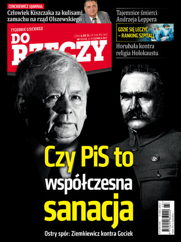 Okładka tygodnika „Do Rzeczy”, wydanie nr 23/2017 (225)