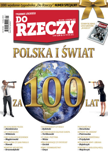 Okładka tygodnika „Do Rzeczy”, wydanie nr 1/2015 (100)