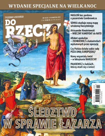 Okładka tygodnika „Do Rzeczy”, wydanie nr 14/2023 (521)