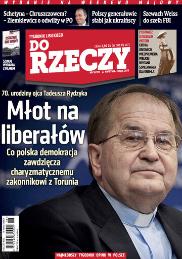 Okładka tygodnika „Do Rzeczy”, wydanie nr 18/2015 (117)