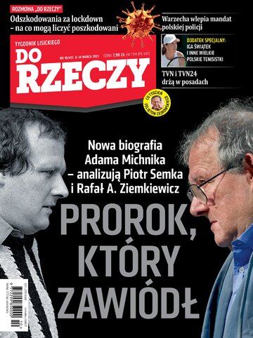 Okładka tygodnika „Do Rzeczy”, wydanie nr 10/2021 (415)