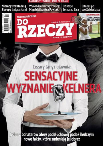 Okładka tygodnika „Do Rzeczy”, wydanie nr 37/2015 (136)