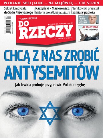 Okładka tygodnika „Do Rzeczy”, wydanie nr 17-18/2017 (219)