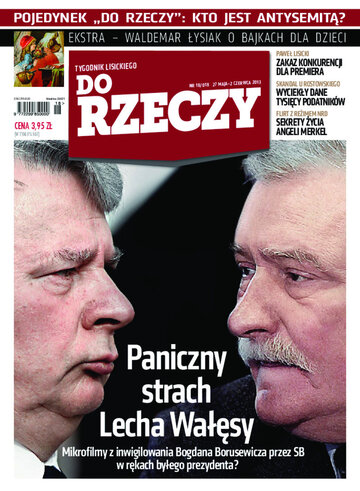 Okładka tygodnika „Do Rzeczy”, wydanie nr 18/2013 (18)