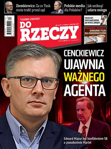 Okładka tygodnika „Do Rzeczy”, wydanie nr 13/2017 (215)