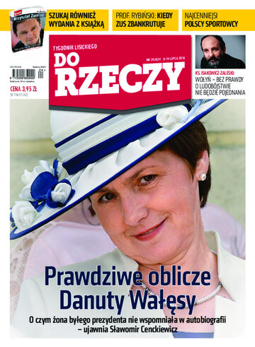 Okładka tygodnika „Do Rzeczy”, wydanie nr 24/2013 (24)