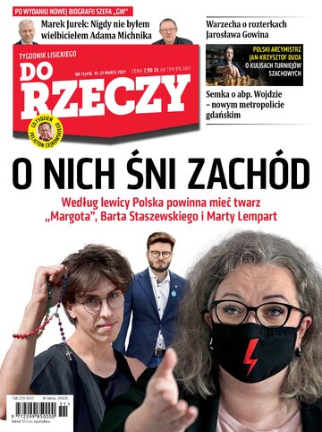 Okładka tygodnika „Do Rzeczy”, wydanie nr 11/2021 (416)