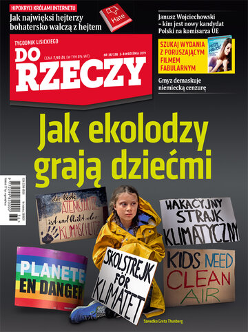 Okładka tygodnika „Do Rzeczy”, wydanie nr 36/2019 (338)