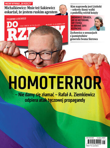 Okładka tygodnika „Do Rzeczy”, wydanie nr 25/2019 (327)