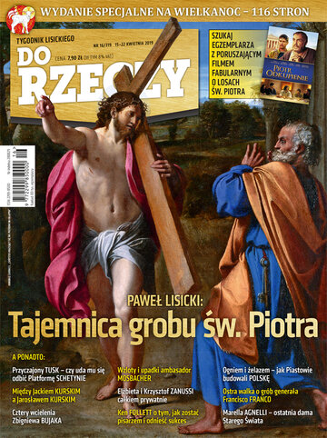 Okładka tygodnika „Do Rzeczy”, wydanie nr 16/2019 (319)