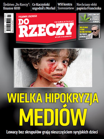 Okładka tygodnika „Do Rzeczy”, wydanie nr 7/2017 (209)