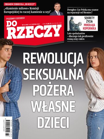 Okładka tygodnika „Do Rzeczy”, wydanie nr 32/2022 (488)