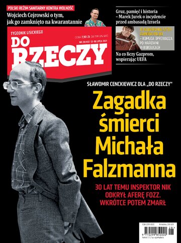 Okładka tygodnika „Do Rzeczy”, wydanie nr 28/2021 (433)