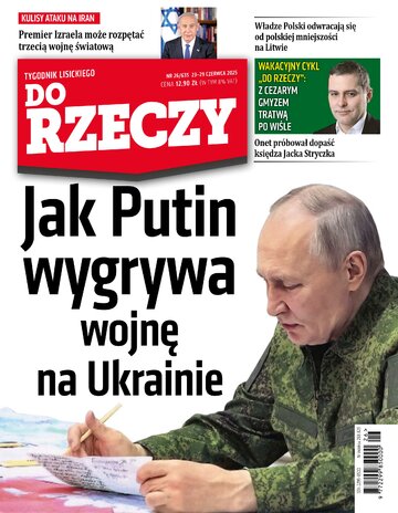 Okładka tygodnika „Do Rzeczy”, wydanie nr 26/2025 (635)