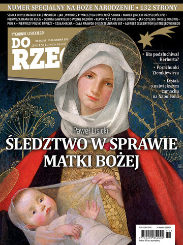 Okładka tygodnika „Do Rzeczy”, wydanie nr 51/2018 (303)