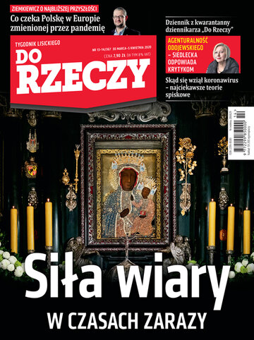 Okładka tygodnika „Do Rzeczy”, wydanie nr 13-14/2020 (367)