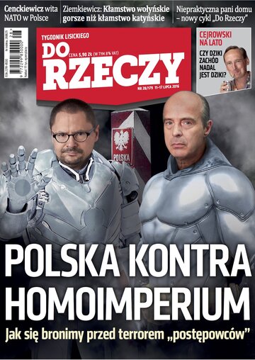 Okładka tygodnika „Do Rzeczy”, wydanie nr 28/2016 (179)