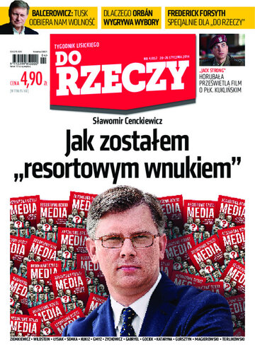 Okładka tygodnika „Do Rzeczy”, wydanie nr 4/2014 (52)