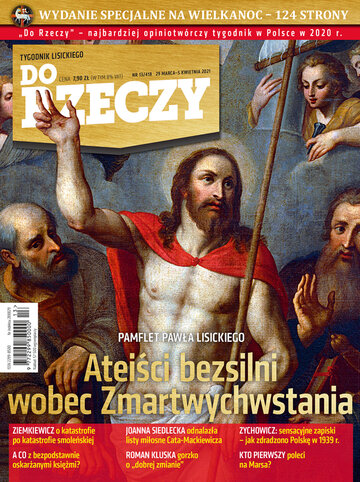 Okładka tygodnika „Do Rzeczy”, wydanie nr 13/2021 (418)