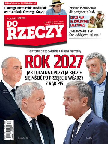 Okładka tygodnika „Do Rzeczy”, wydanie nr 34/2017 (236)