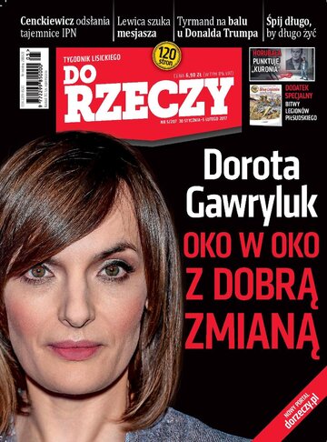 Okładka tygodnika „Do Rzeczy”, wydanie nr 5/2017 (207)