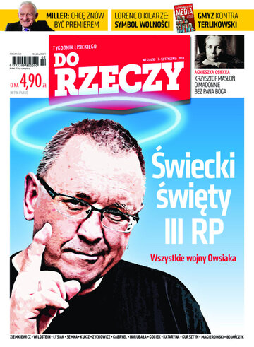 Okładka tygodnika „Do Rzeczy”, wydanie nr 2/2014 (50)