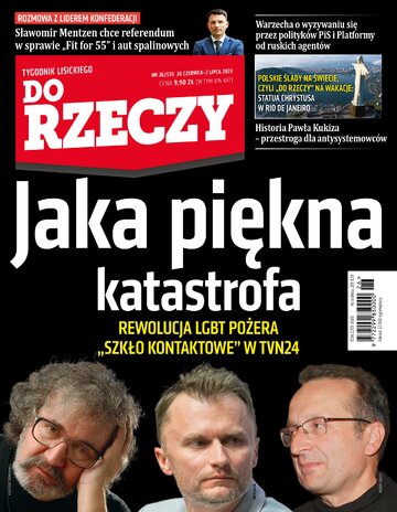 Okładka tygodnika „Do Rzeczy”, wydanie nr 26/2023 (533)