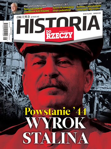 Okładka miesięcznika „Historia Do Rzeczy”, wydanie nr 8/2022 (114)