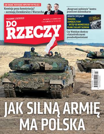 Okładka tygodnika „Do Rzeczy”, wydanie nr 23/2023 (530)