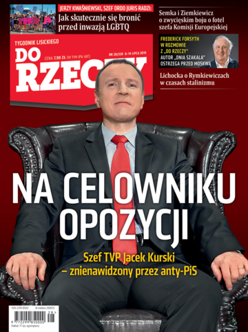 Okładka tygodnika „Do Rzeczy”, wydanie nr 28/2019 (330)