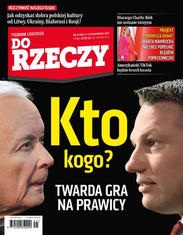 Okładka tygodnika „Do Rzeczy”, wydanie nr 41/2025 (650)