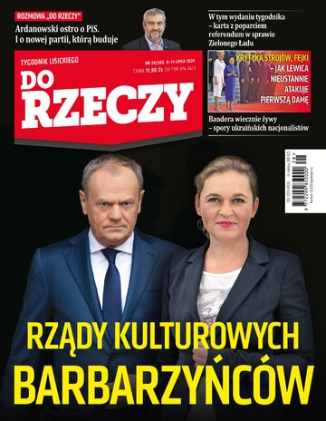 Okładka tygodnika „Do Rzeczy”, wydanie nr 28/2024 (586)