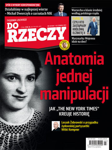 Okładka tygodnika „Do Rzeczy”, wydanie nr 23/2021 (428)