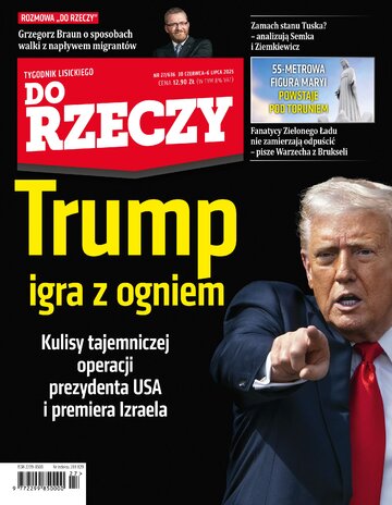 Okładka tygodnika „Do Rzeczy”, wydanie nr 27/2025 (636)