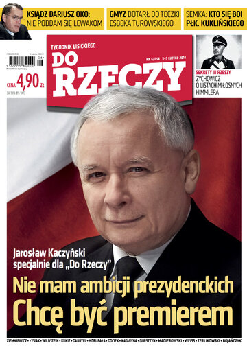 Okładka tygodnika „Do Rzeczy”, wydanie nr 6/2014 (54)