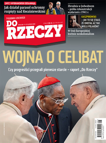 Okładka tygodnika „Do Rzeczy”, wydanie nr 8/2020 (361)