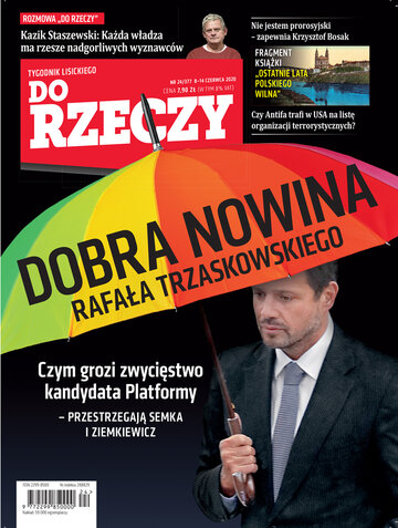 Okładka tygodnika „Do Rzeczy”, wydanie nr 24/2020 (377)