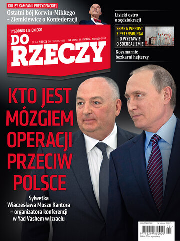 Okładka tygodnika „Do Rzeczy”, wydanie nr 5/2020 (358)